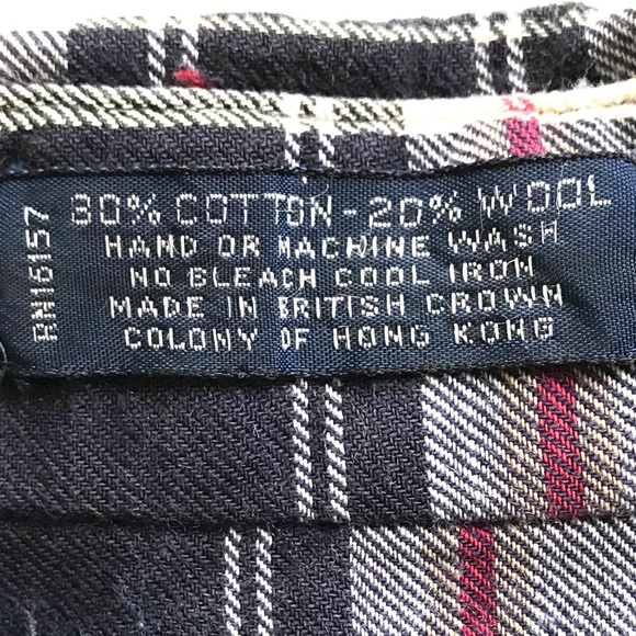 Classic Flannel Button Down Shirt by GANTELLA Women’s Medium - Picture 9 of 10